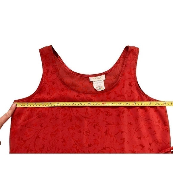 VINTAGE 90’s ombré paisley floral maxi dress with side slit - Picture 6 of 9